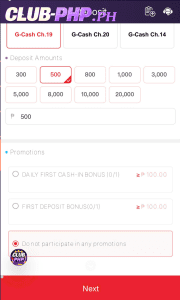 Step 4: Now, enter the amount to deposit in the form