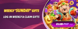 Weekly Sunday Gifts - Log In Weekly & Claim Gifts